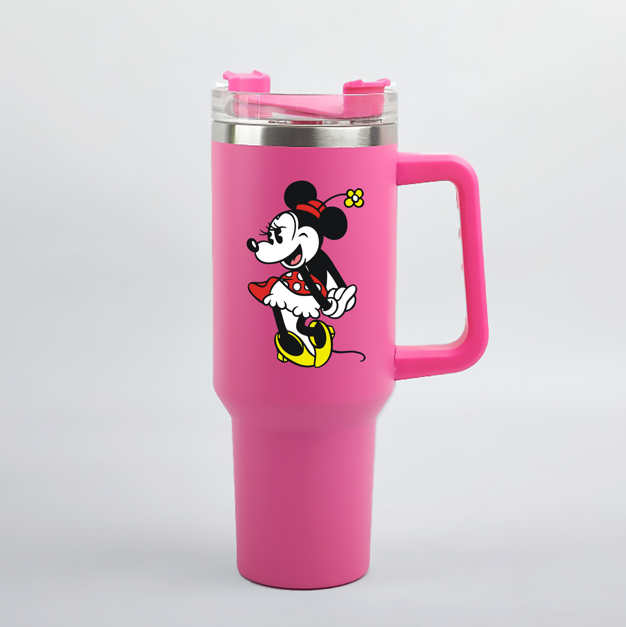 （画像用） ミッキーマウス Mickey Mouse 1200mL車用タンブラー（カラープリント）